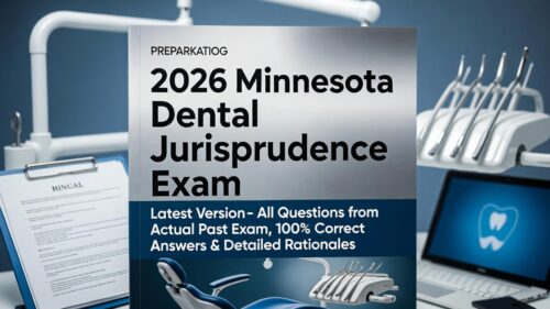 2026 Minnesota Dental Jurisprudence Exam