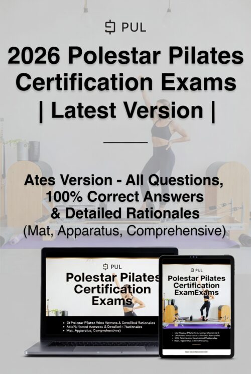 2026 Polestar Pilates Certification Exams
