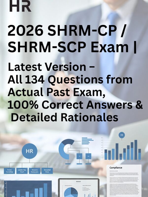 2026 SHRM-CP / SHRM-SCP Exam