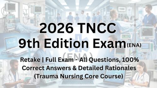 2026 TNCC 9th Edition Retake Exam