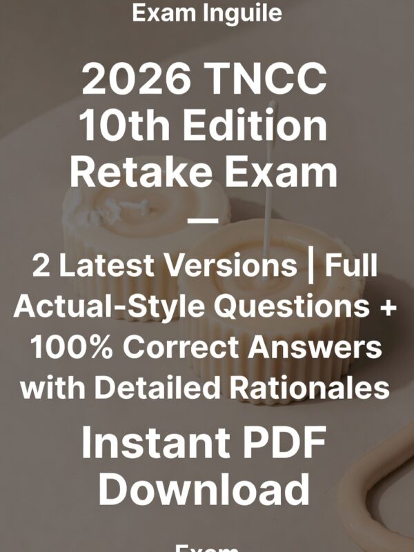 2026 TNCC 10th Edition retake