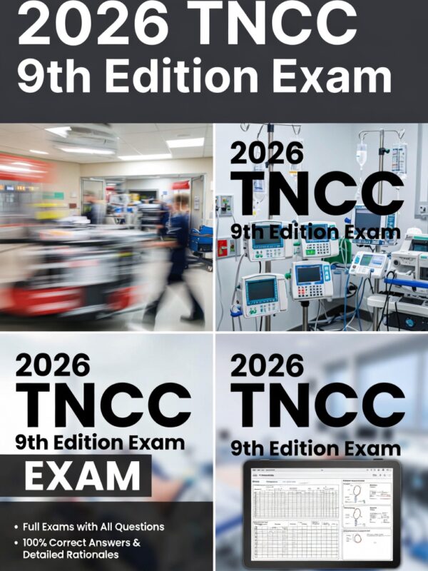 2026 TNCC 9th Edition Exam (ENA