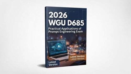 2026 WGU D685 Prompt Engineering Exam