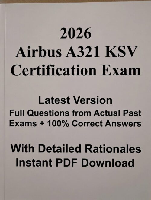 2026 Airbus A321 KSV exam