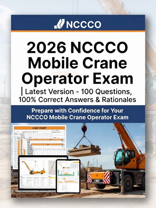2026 NCCCO Mobile Crane Operator Exam