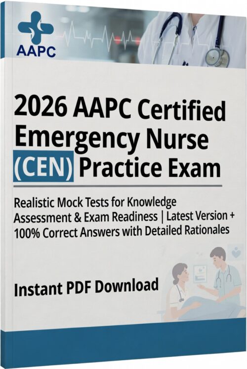 2026 CEN exam! 3 realistic full-length mock test