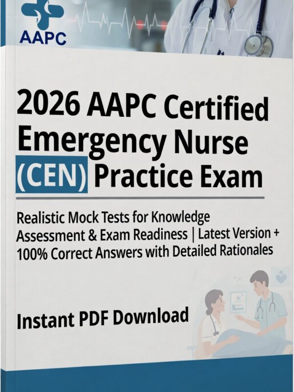 2026 CEN exam! 3 realistic full-length mock test