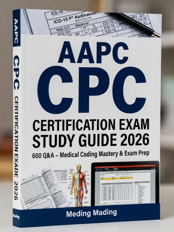 2026 AAPC CPC Exam! 600 Q&A + correct answers & rationales
