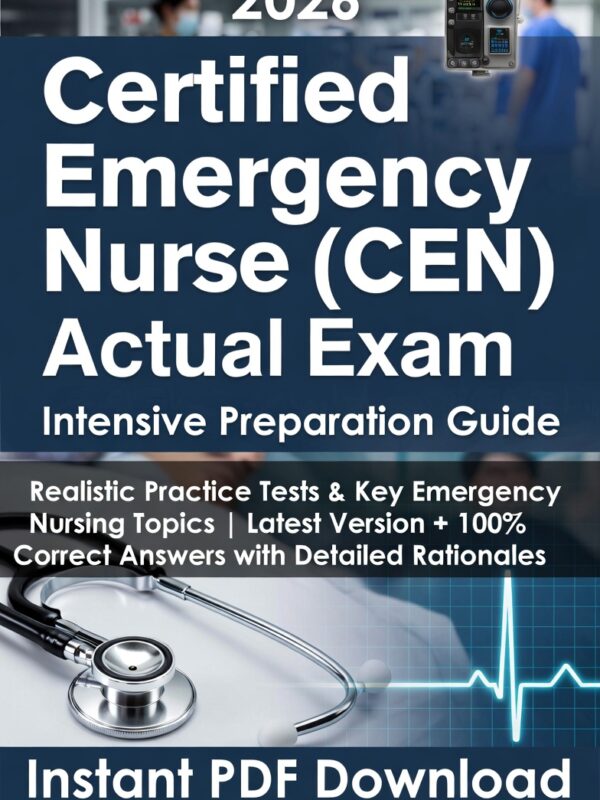 2026 CEN exam! 4 full-length realistic practice tests