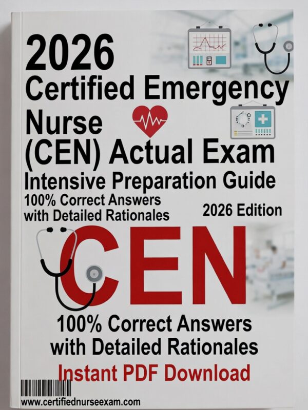 2026 CEN exam! 4 full-length realistic practice tests