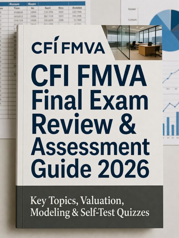 2026 CFI FMVA Final Exam