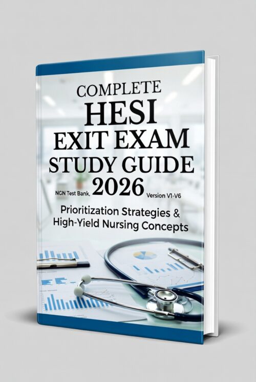 2026 HESI Exit NGN Mastery – V1–V6 full test bank