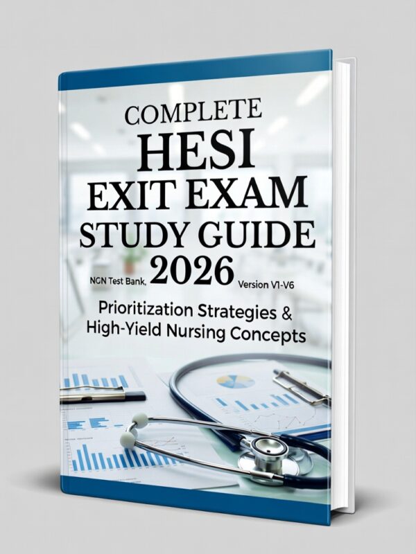 2026 HESI Exit NGN Mastery – V1–V6 full test bank