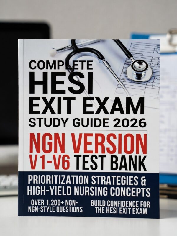2026 HESI Exit NGN Mastery – V1–V6 full test bank