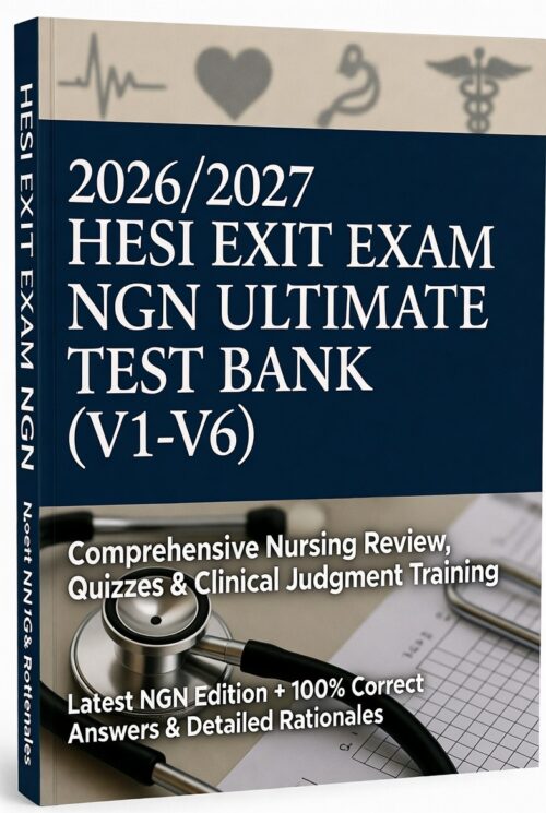 2026/2027 HESI Exit NGN! Full V1–V6 test bank
