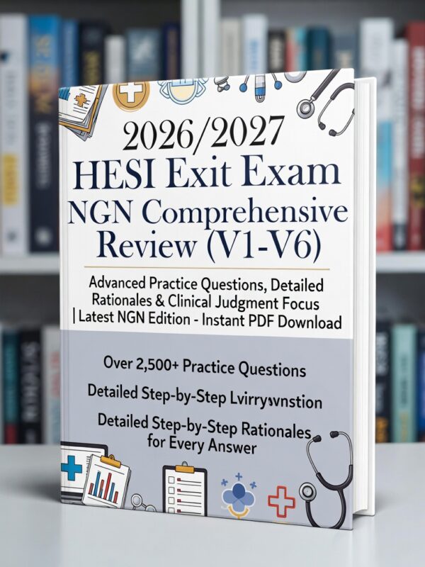 2026/2027 HESI Exit NGN! Full V1–V6 review + advanced NGN questions