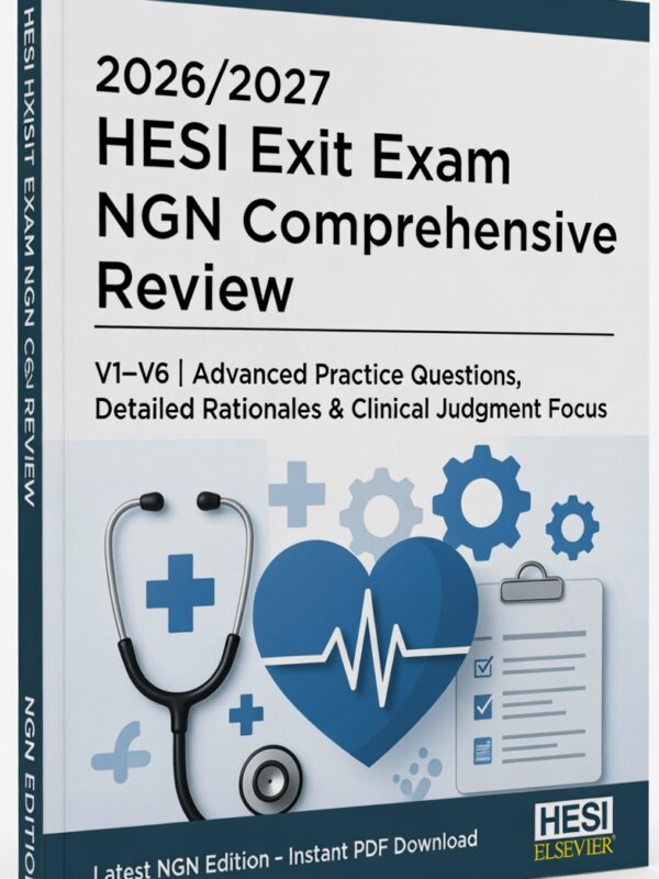 2026/2027 HESI Exit NGN! Full V1–V6 review + advanced NGN questions