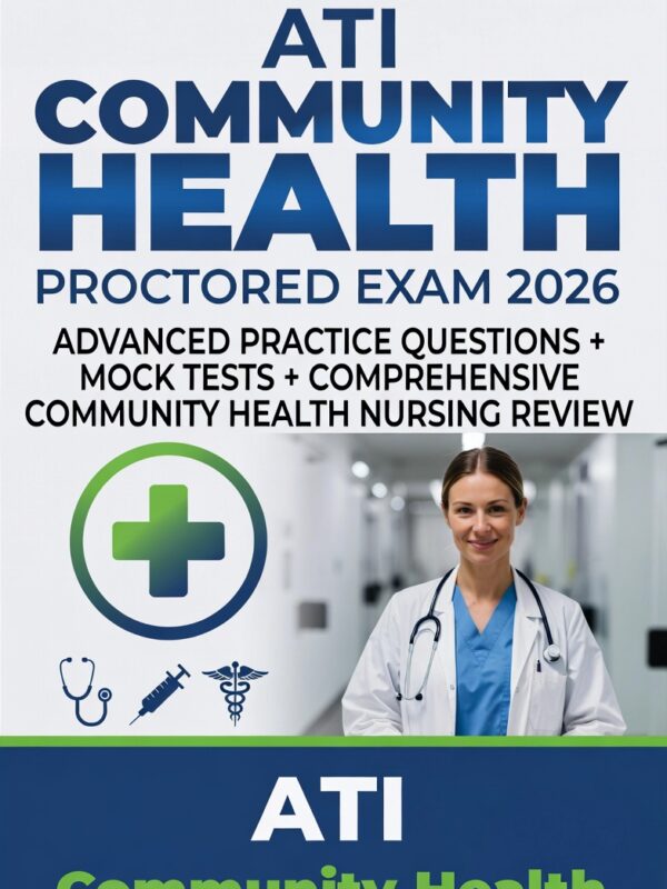 2026 ATI Community Health Proctored Exam 2026 ATI Community Health Proctored Exam