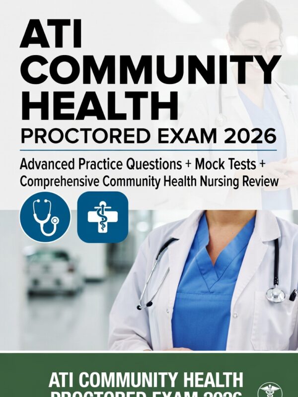 2026 ATI Community Health Proctored Exam