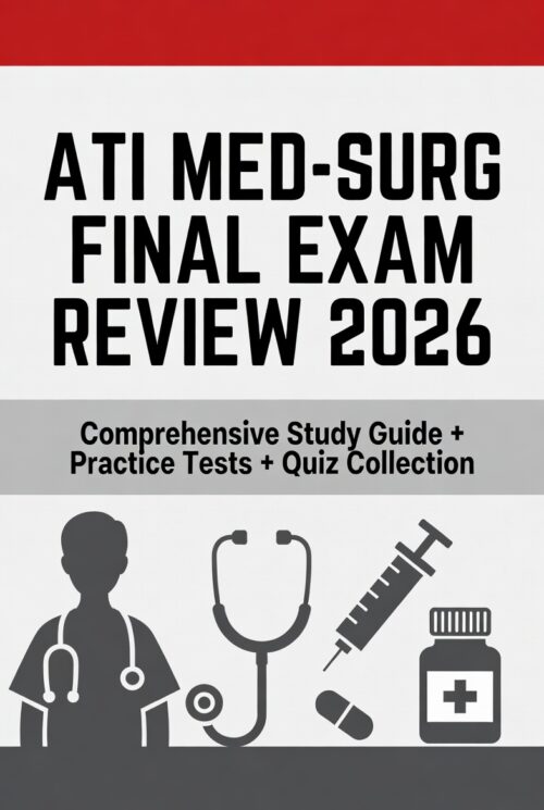 2026 ATI Med-Surg Final/Proctored Exam
