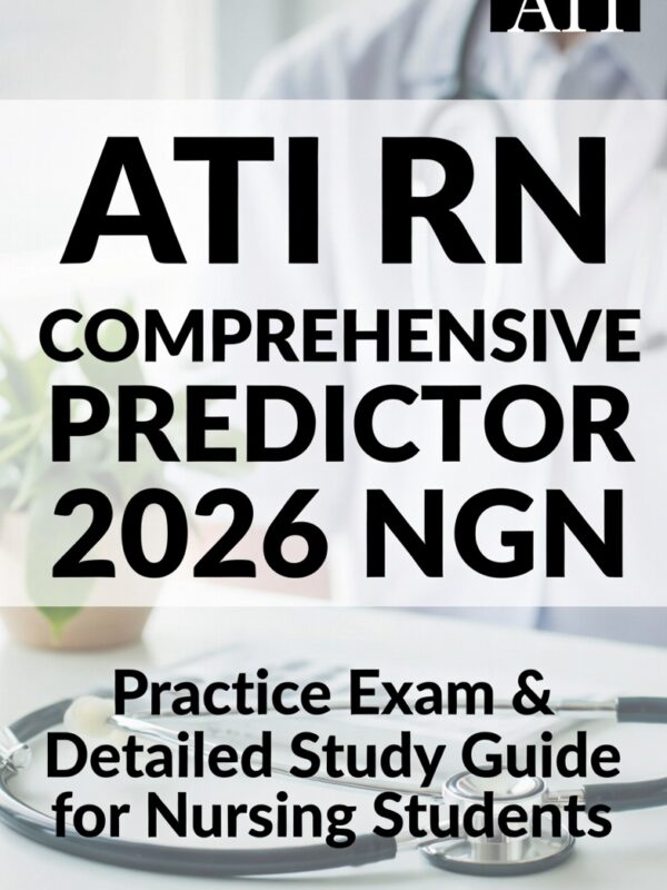 2026 ATI RN Comprehensive Predictor NGN Prep