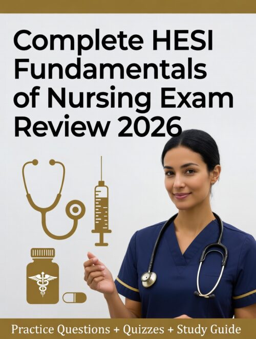2026 HESI Fundamentals of Nursing Exam