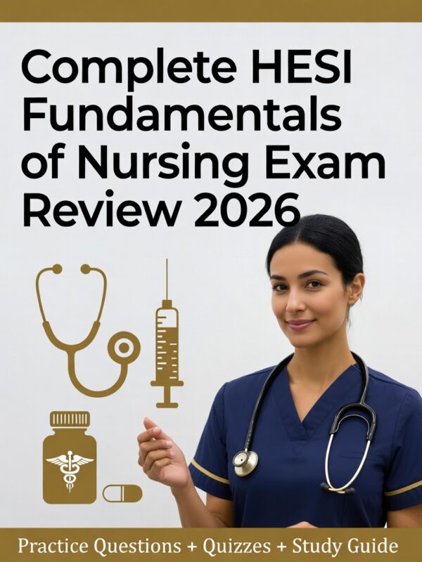2026 HESI Fundamentals of Nursing Exam
