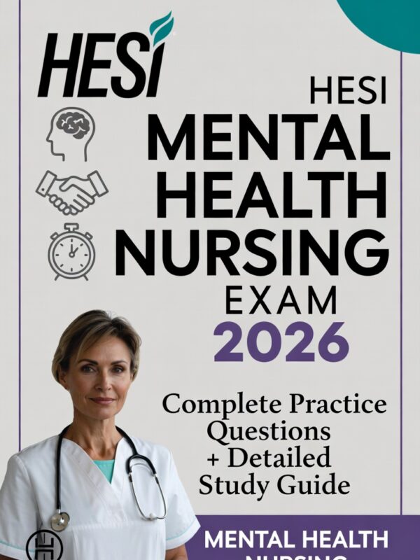2026 HESI Mental Health Nursing Exam