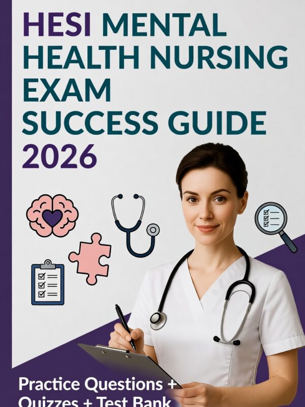 2026 HESI Mental Health Nursing Exam