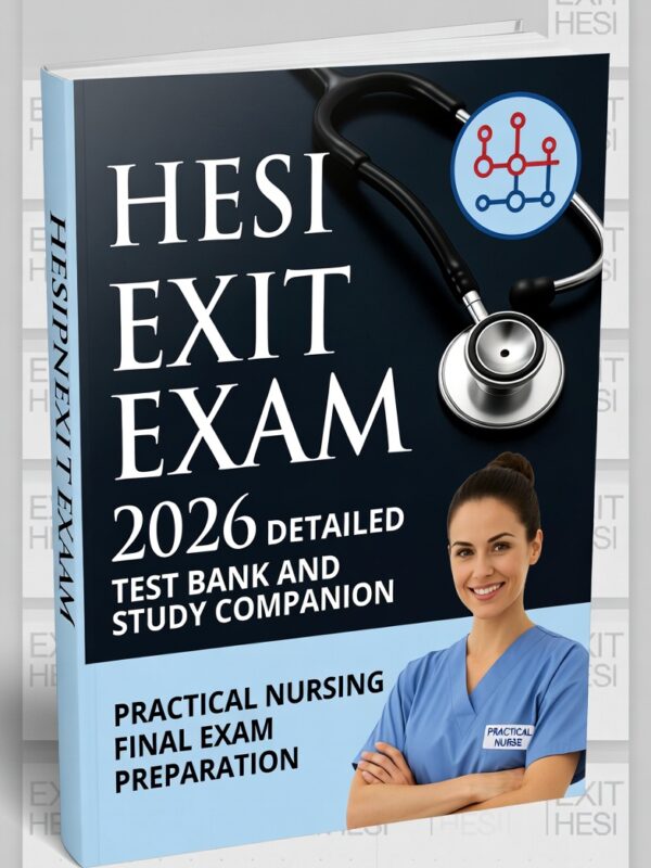 2026 HESI PN Exit Detailed Test Bank + Study Companion