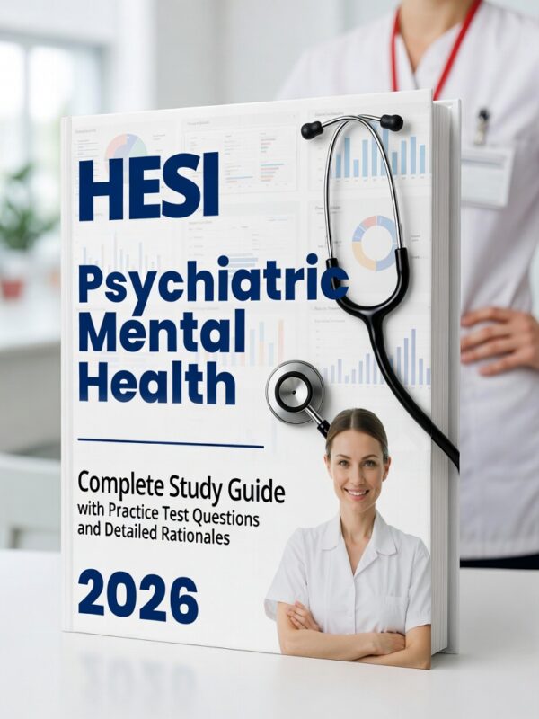 2026 HESI Psychiatric Mental Health Complete Study Guide