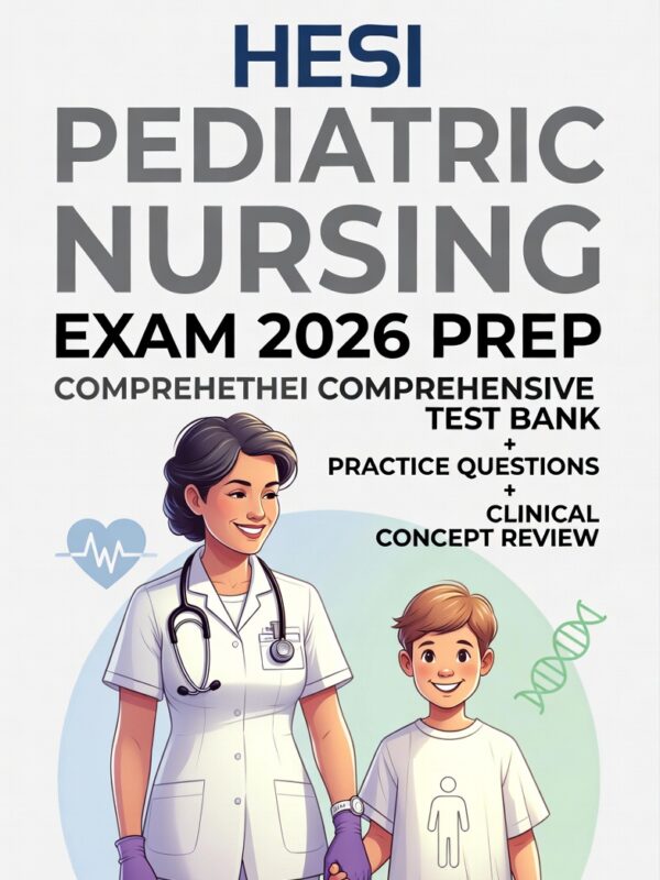 2026 HESI Pediatric Nursing Exam