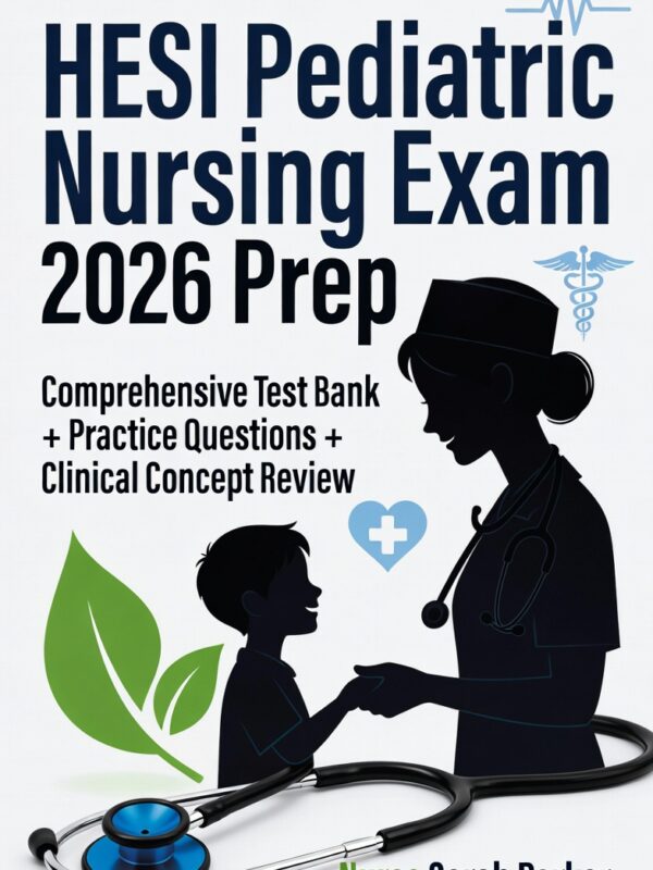 2026 HESI Pediatric Nursing Exam