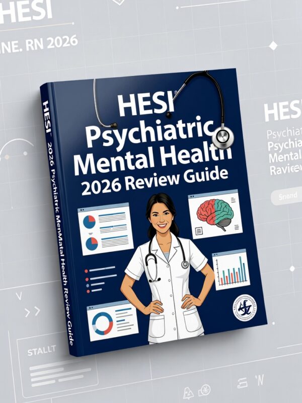 2026 HESI Psychiatric Mental Health Review Guide
