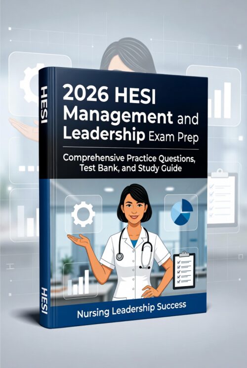 2026 HESI Management & Leadership Prep Realistic Questions
