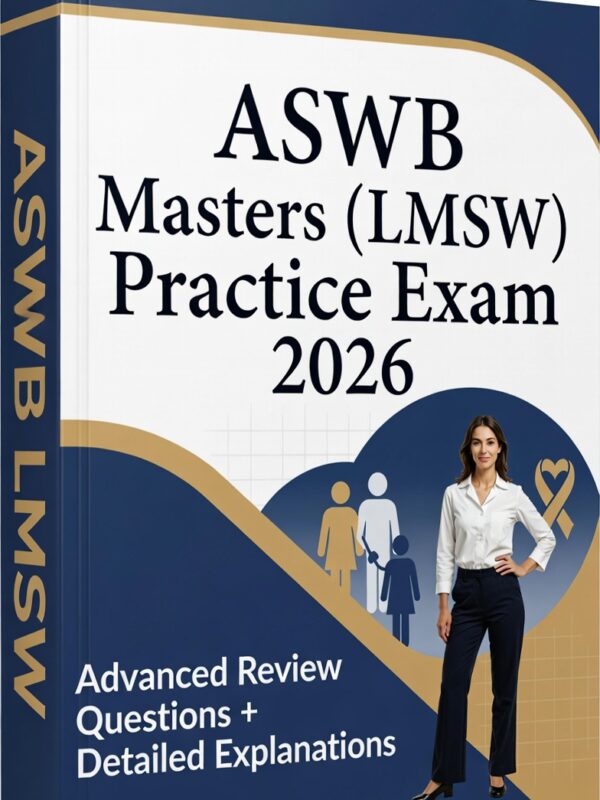 2026 ASWB Masters (LMSW) exam