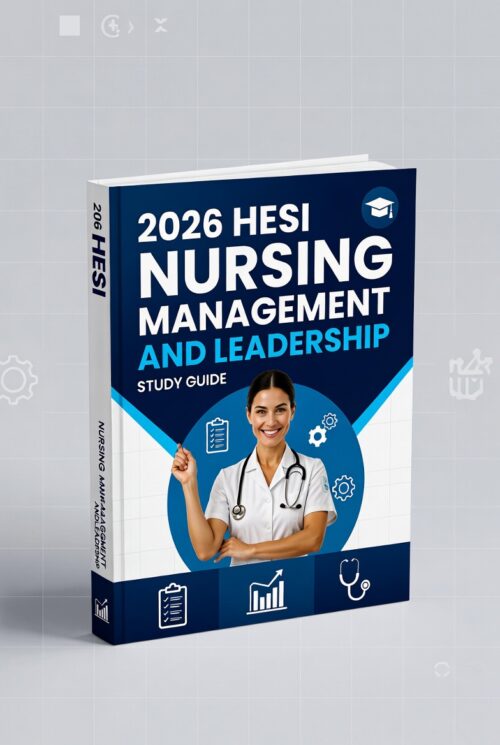 2026 HESI Nursing Management and Leadership Study Guide | Practice Tests, Quiz Questions & Detailed Exam Review for Nursing Students