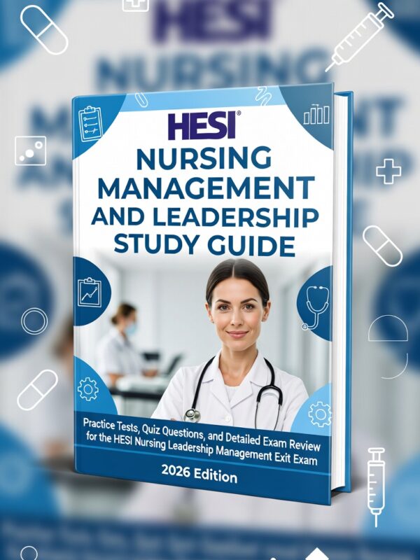 2026 HESI Nursing Management and Leadership Study Guide