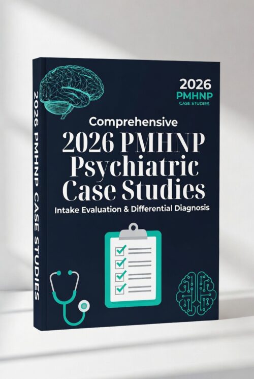 2026 PMHNP Psychiatric Case Studies