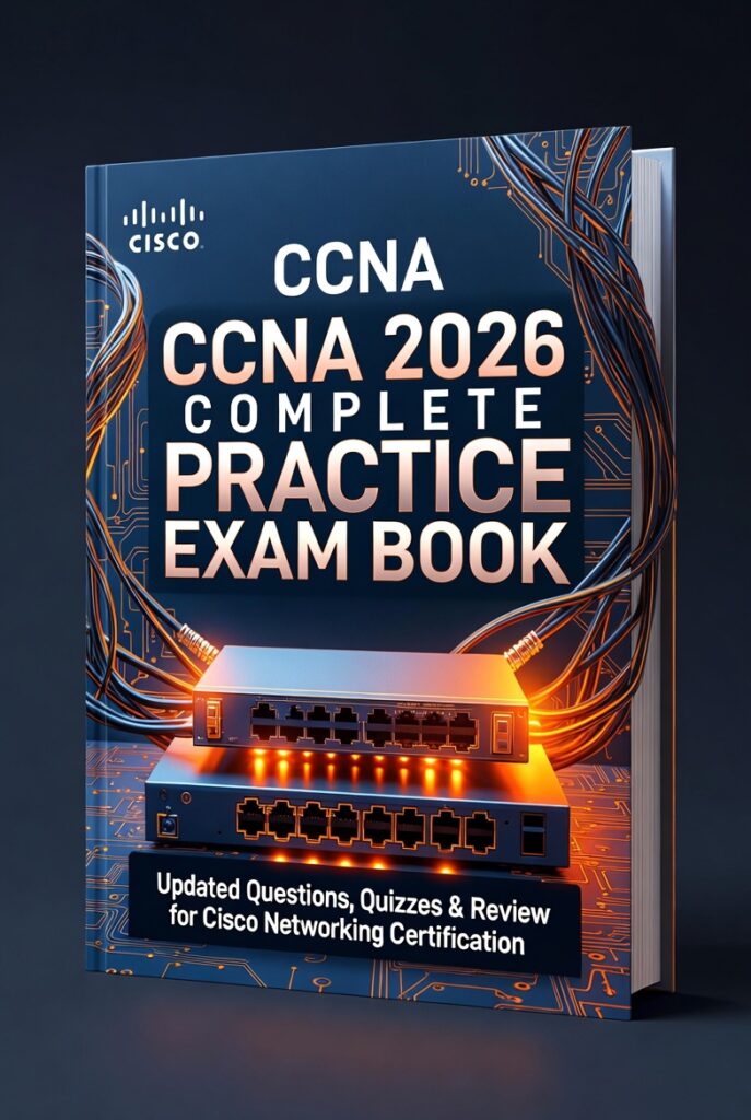 Cisco CCNA 2026 Complete Practice Exam Book: Updated Questions, Quizzes &amp; Review for Networking ...