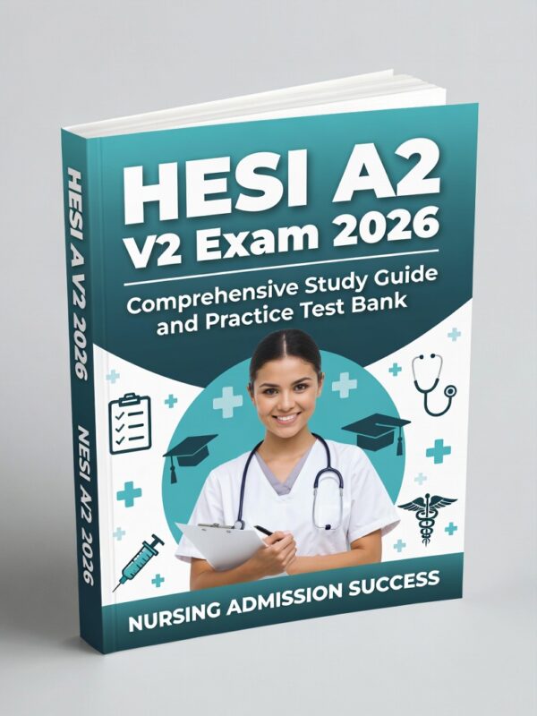 2026 HESI A2 V2 Comprehensive Study Guide & Practice Test Bank