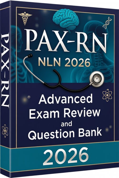 PAX-RN (NLN) 2026 Exam! Advanced review + extensive question bank