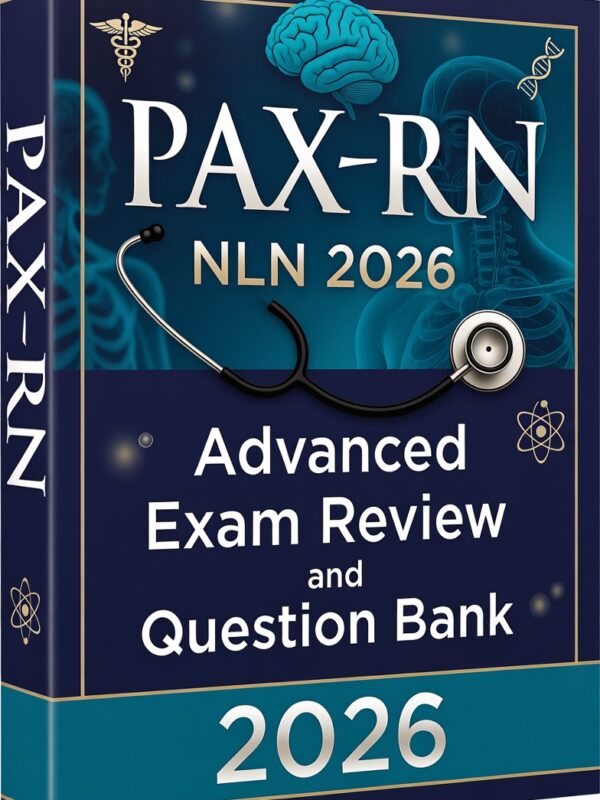 PAX-RN (NLN) 2026 Exam! Advanced review + extensive question bank