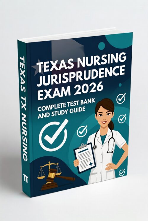 2026 Texas Nursing Jurisprudence Exam Prep