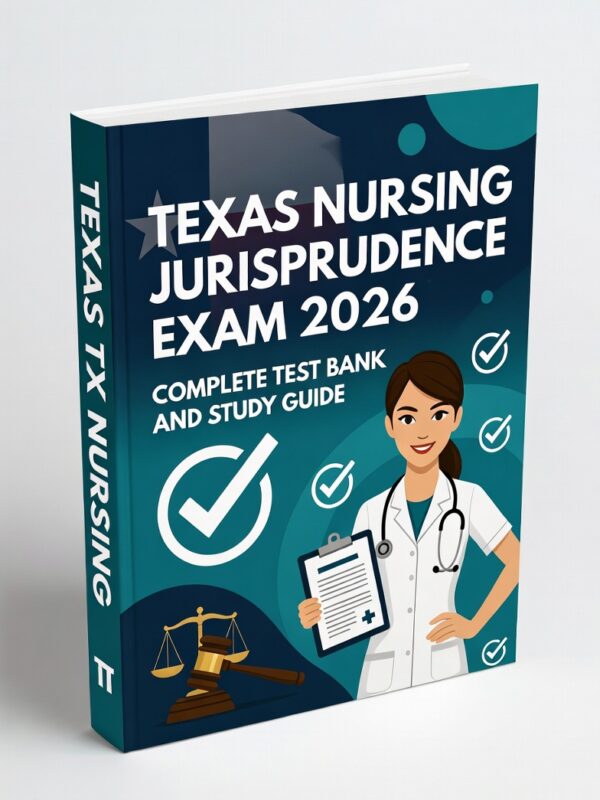 2026 Texas Nursing Jurisprudence Exam Prep