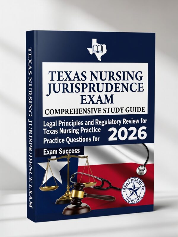 2026 Texas Nursing Jurisprudence Exam Prep Comprehensive Study Guide