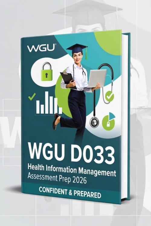WGU D033 Health Information Management 2026 Practice Questions