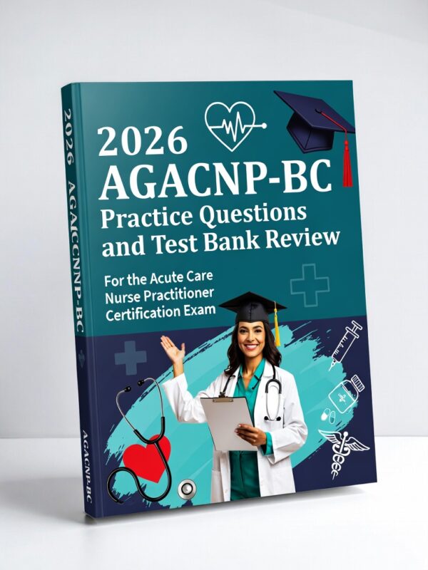 2026 AGACNP-BC Practice Questions & Test Bank Comprehensive Review