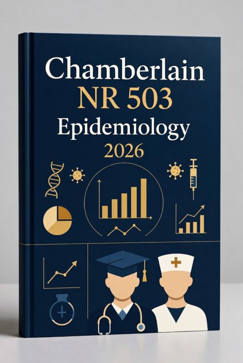 Chamberlain NR 503 Epidemiology 2026