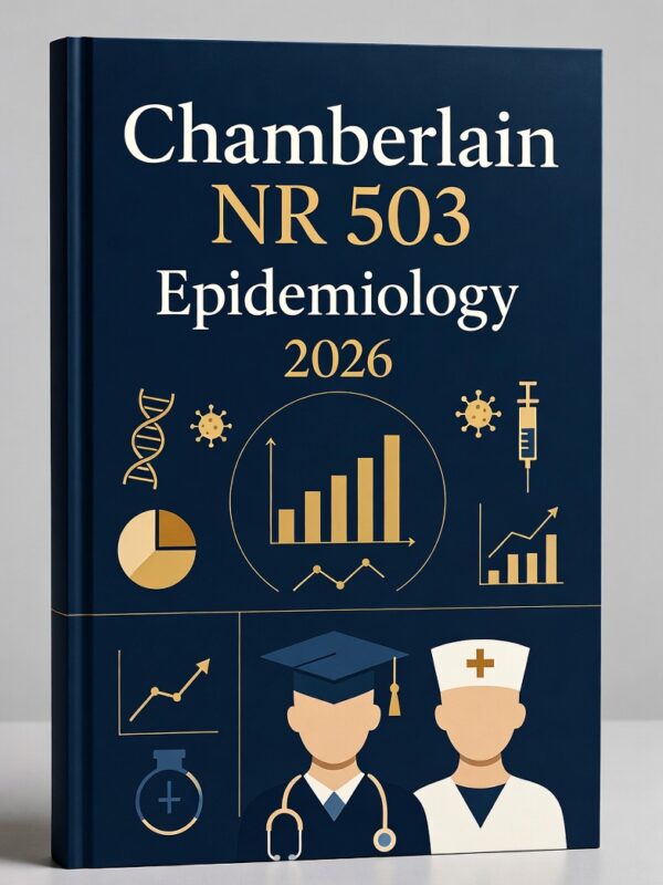 Chamberlain NR 503 Epidemiology 2026